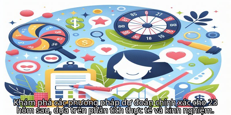 Khám phá các phương pháp dự đoán chính xác cho 23 hôm sau, dựa trên phân tích thực tế và kinh nghiệm.