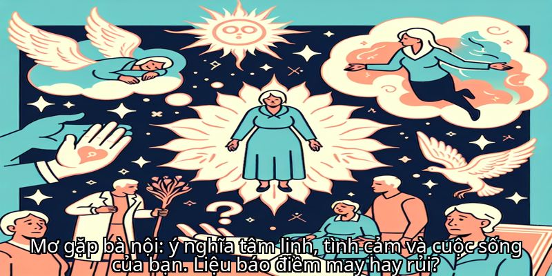 Mơ gặp bà nội: ý nghĩa tâm linh, tình cảm và cuộc sống của bạn. Liệu báo điềm may hay rủi?