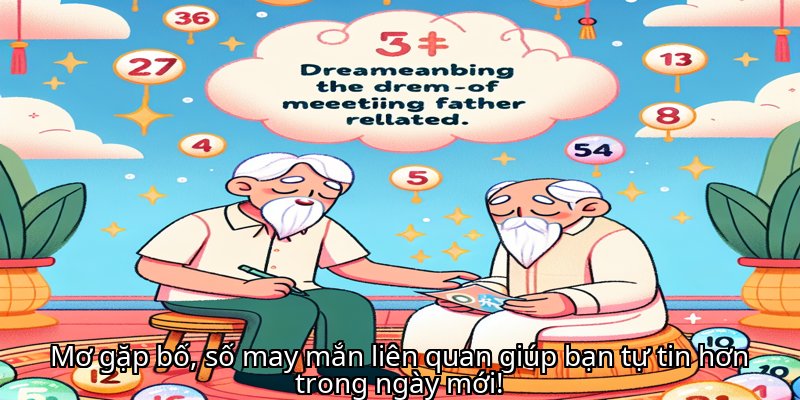 Mơ gặp bố, số may mắn liên quan giúp bạn tự tin hơn trong ngày mới!