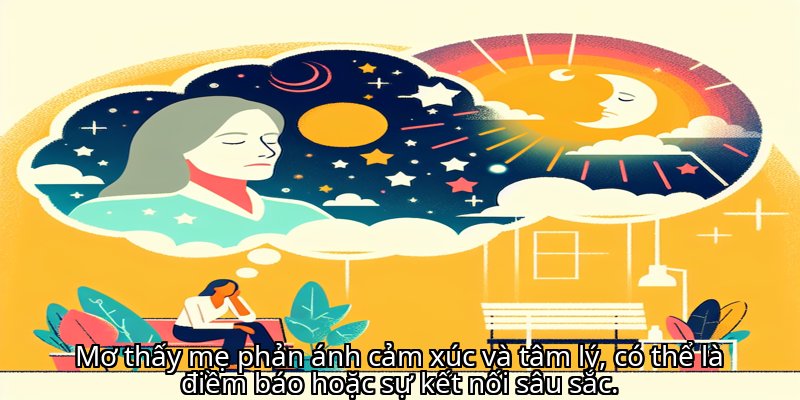 Mơ thấy mẹ phản ánh cảm xúc và tâm lý, có thể là điềm báo hoặc sự kết nối sâu sắc.