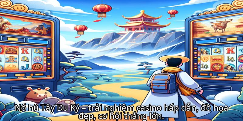 <strong>Nổ hũ Tây Du Ký</strong> – trải nghiệm casino hấp dẫn, đồ họa đẹp, cơ hội thắng lớn.
