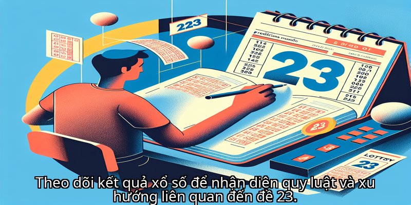 Theo dõi kết quả xổ số để nhận diện quy luật và xu hướng liên quan đến đề 23.