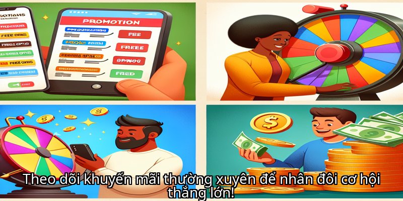 Theo dõi khuyến mãi thường xuyên để nhân đôi cơ hội thắng lớn!
